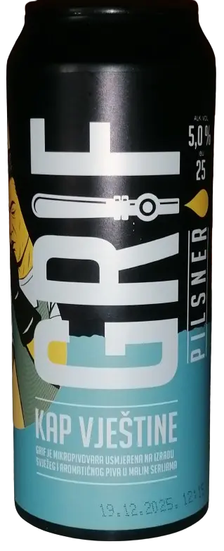 GRIF Mikropivovara Pilsner