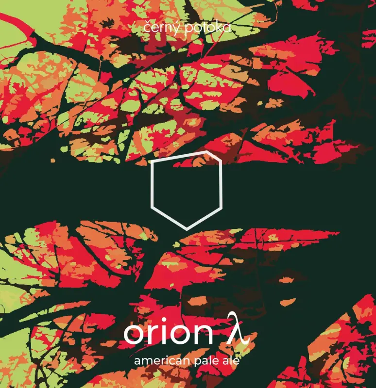 černý potoka Orion λ (Lambda)