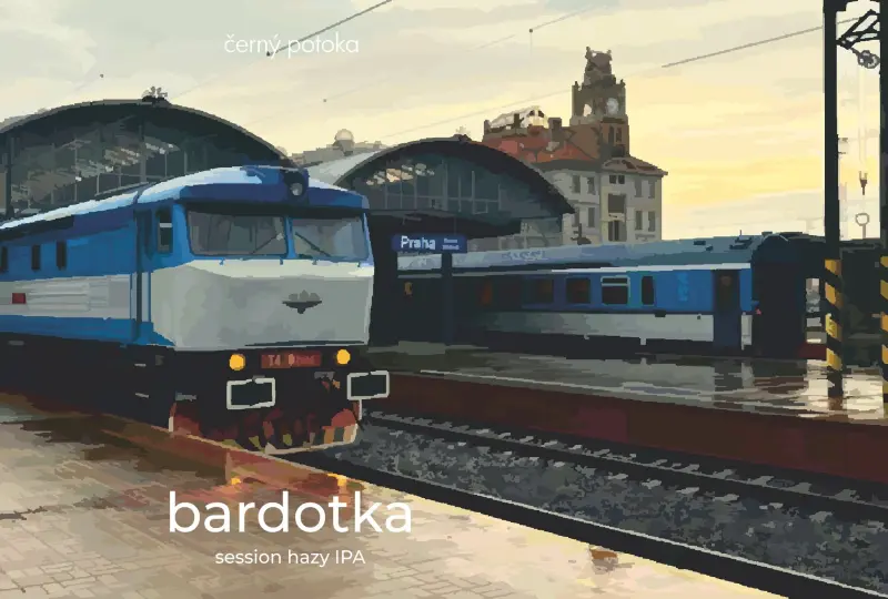 černý potoka bardotka