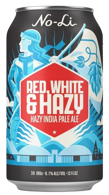No-Li Brewhouse Red, White & Hazy