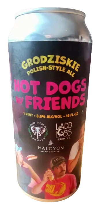 Ladd & Lass Brewing Hot Dogs w/ Friends
