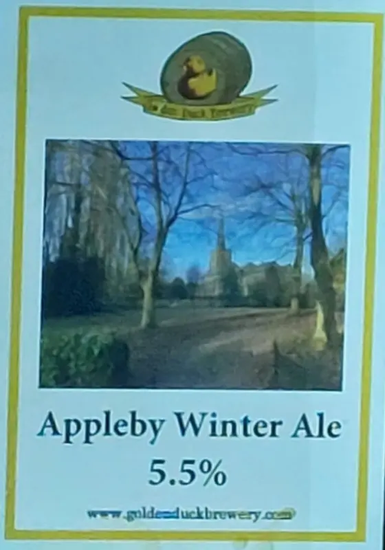 Golden Duck Brewery Appleby Winter Ale