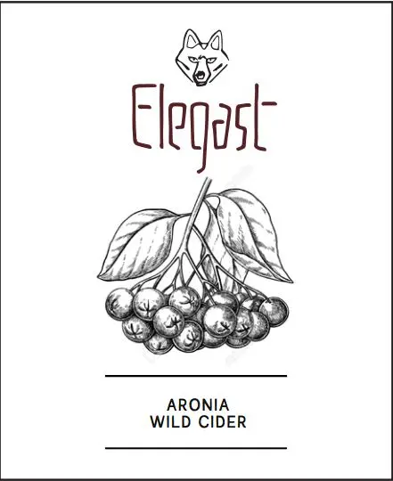 Elegast Cidery & Distillery Aronia Wild Cider