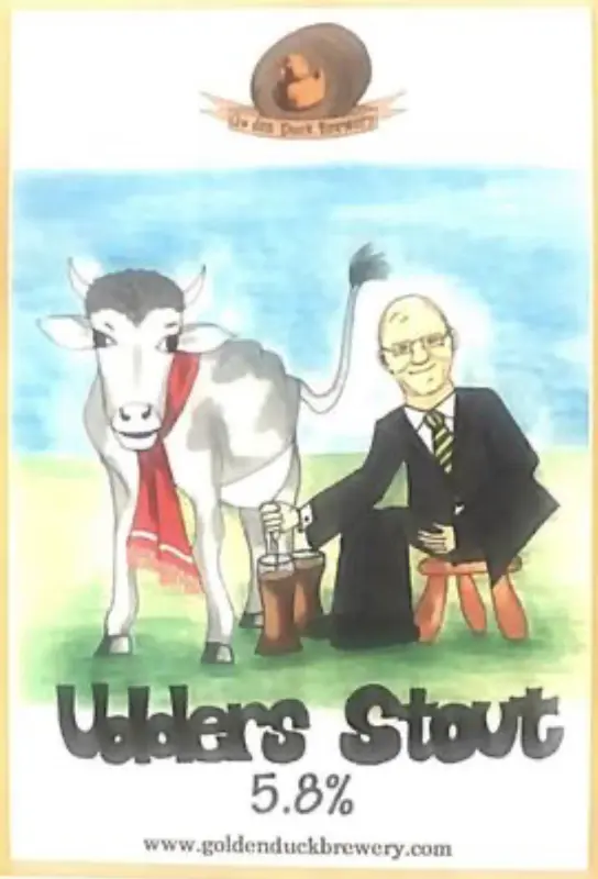 Golden Duck Brewery Udders Stout
