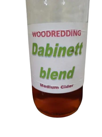 Woodredding Cider Dabinett blend