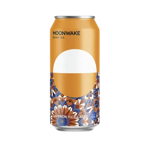Moonwake Beer Co. Saffron Rice Lager