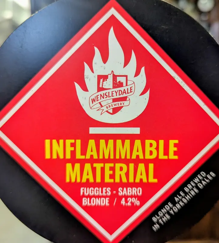 Wensleydale Inflammable Material