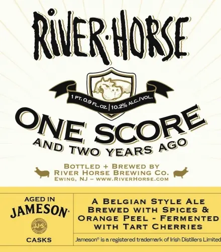 River Horse Brewing Company One Score and Two Years Ago