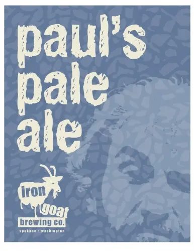 Iron Goat Brewing Paul's Pale Ale (formerly Garbage Pale Ale)