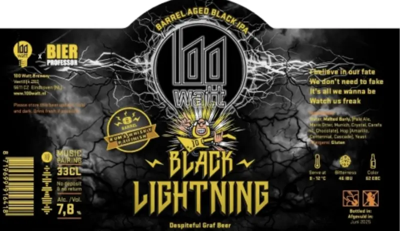 100 Watt Black Lightning
