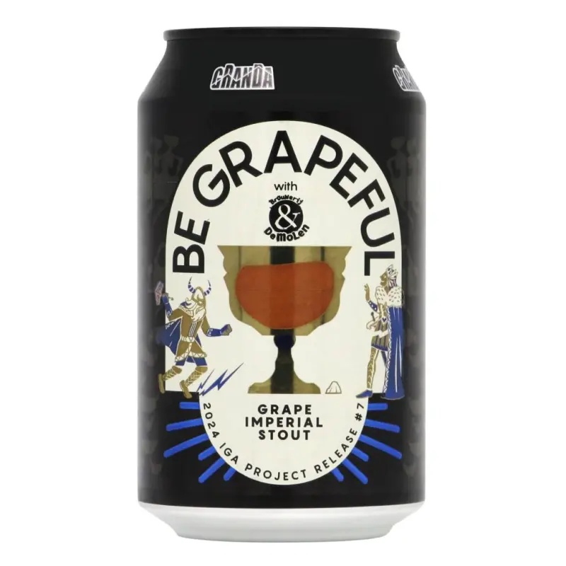 Birrificio della Granda Be Grapeful Grape Imperial Stout