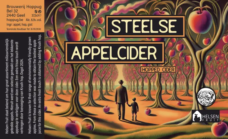 Brouwerij Hoppug Steelse Appelcider