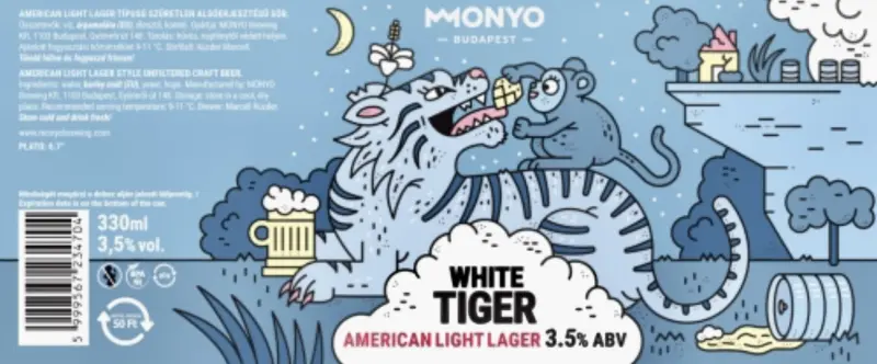 MONYO Brewing Co. White Tiger