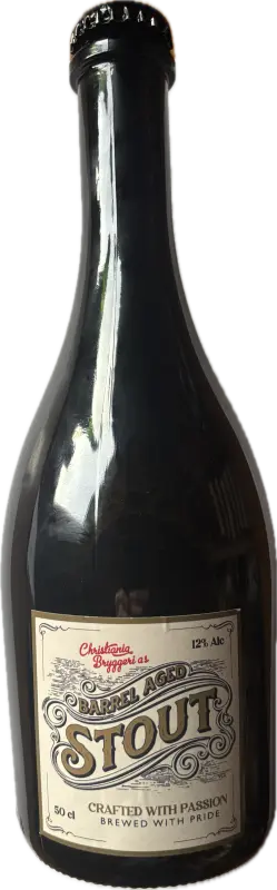 Christiania Bryggeri Stout - Barrel Aged