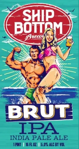 Ship Bottom Brewery Brut IPA - Galaxy Hops