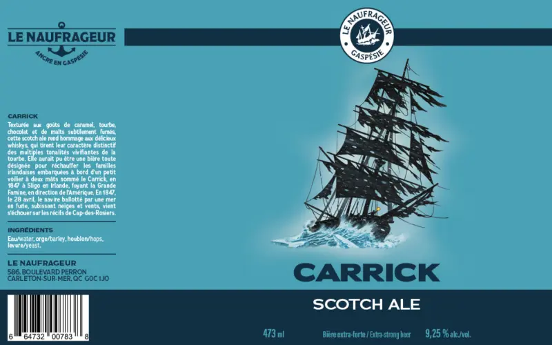 Microbrasserie Le Naufrageur Carrick
