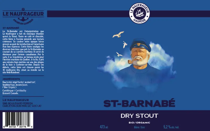Microbrasserie Le Naufrageur St-Barnabé