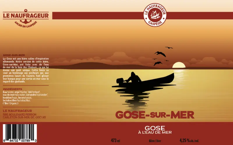 Microbrasserie Le Naufrageur Gose-Sur-Mer