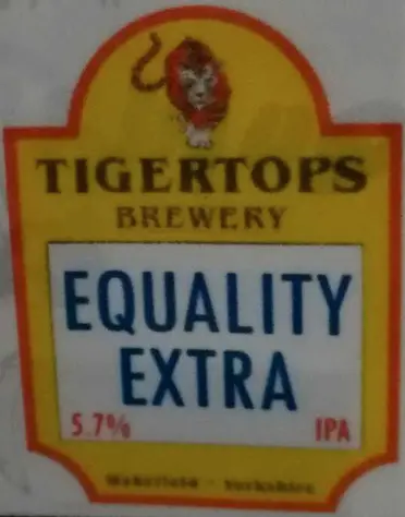 Tigertops Brewery Equality Extra