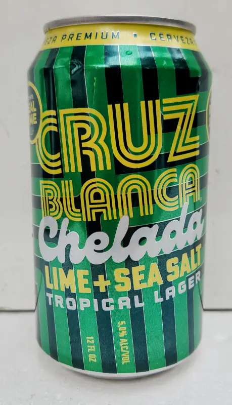 Cruz Blanca Brewery Chelada, Lime + Sea Salt