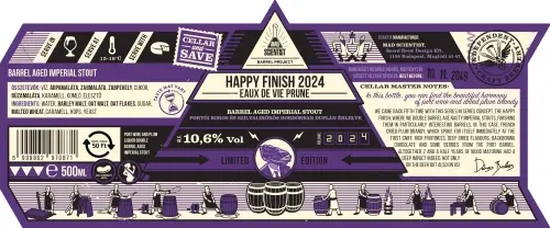 Mad Scientist Barrel Project: Happy Finish 2024 - Eaux De Vie Prune