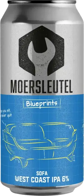 Moersleutel Craft Brewery Blueprints - Sofa