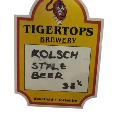 Tigertops Brewery KSB (Kolsch Style Beer)
