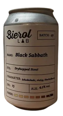 Bierol Black Sabbath