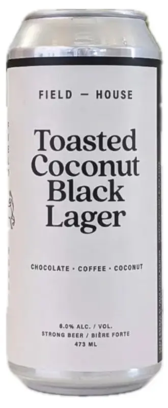 Field House Brewing Toasted Coconut Black Lager