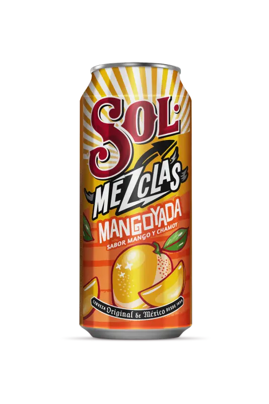 Cervecería Cuauhtémoc Moctezuma Sol - Mezclas Mangoyada