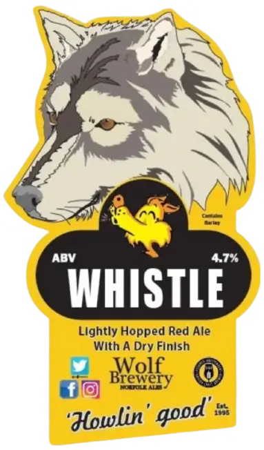 Wolf Brewery Whistle