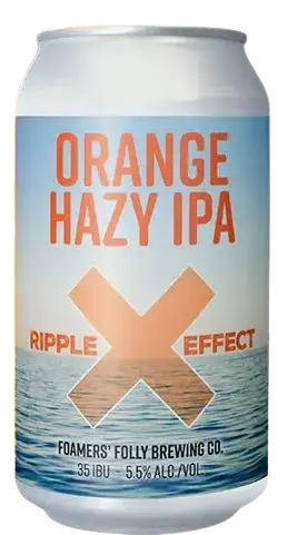 Foamers' Folly Brewing Co. Ripple Effect: Orange Hazy IPA