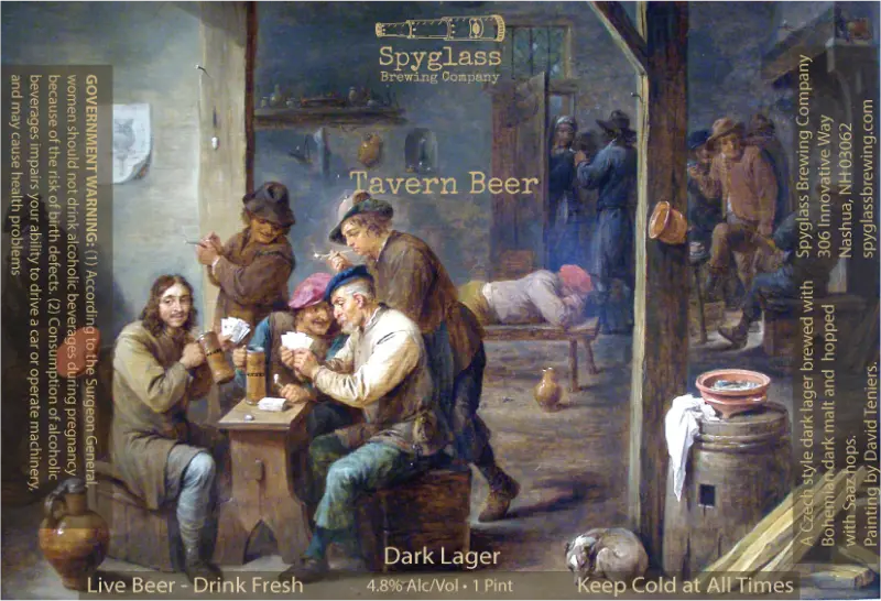 Spyglass Brewing Company Tavern Beer