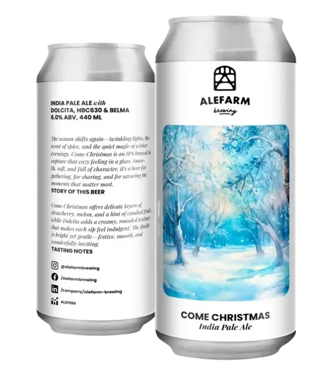 Alefarm Brewing Come Christmas