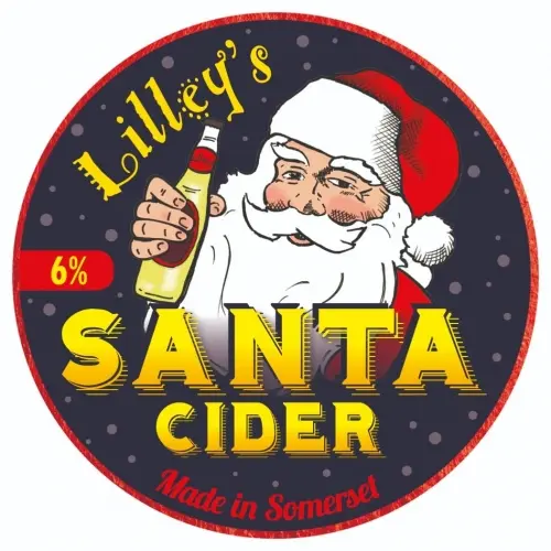 Lilley's Cider Santa Cider