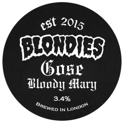 Blondies Brewery Bloody Mary Gose