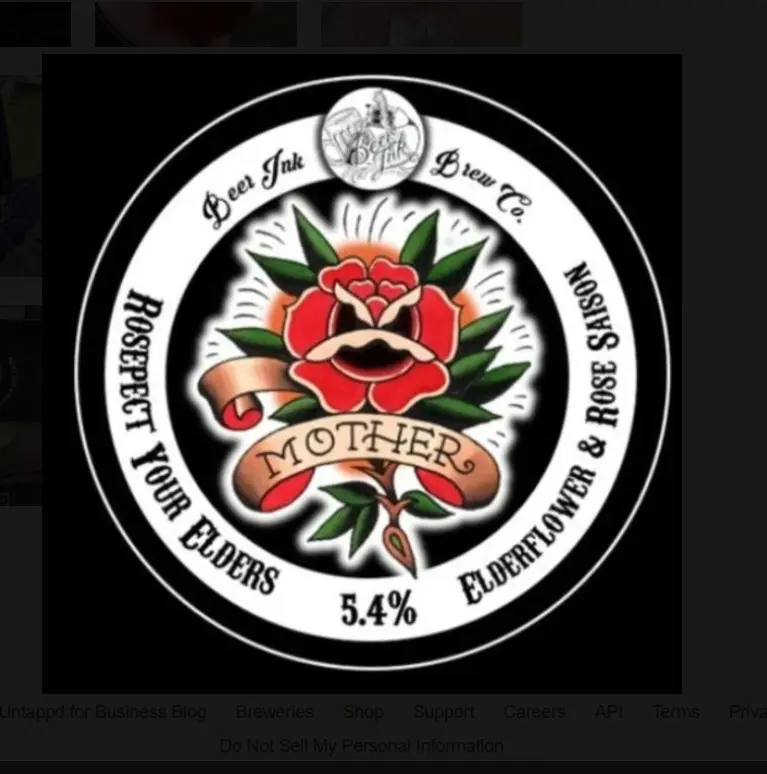 Beer Ink Rosepect Your Elders