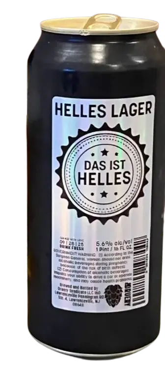 The Druery Brewery Das Ist Helles