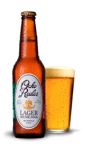 Comidas y Bebidas Fermentadas (Ocho Reales) Ocho reales Lager Mexicana
