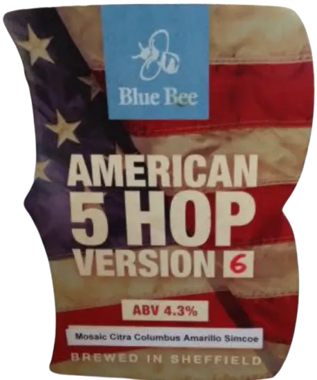 Blue Bee Brewery American Five Hop Version 06