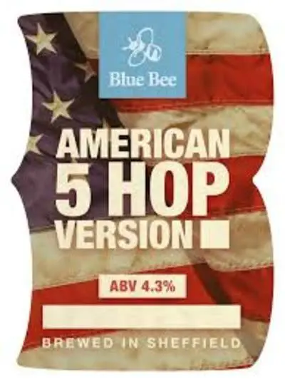 Blue Bee Brewery American Five Hop Version 08