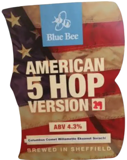 Blue Bee Brewery American Five Hop Version 29