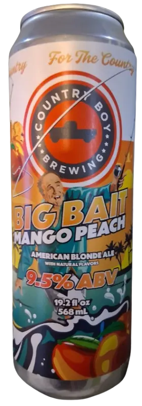 Country Boy Brewing Big Bait Mango Peach