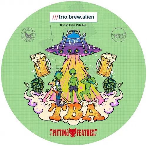 Spitting Feathers Trio Brew Alien (TBA)