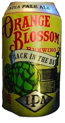 Orange Blossom Brewing Company Back in the Day IPA