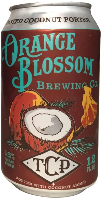 Orange Blossom Brewing Company Toasted Coconut Porter (TCP)