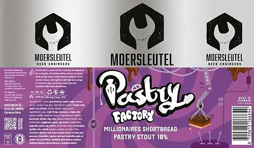 Moersleutel Craft Brewery Pastry Factory - Millionaires Shortbread
