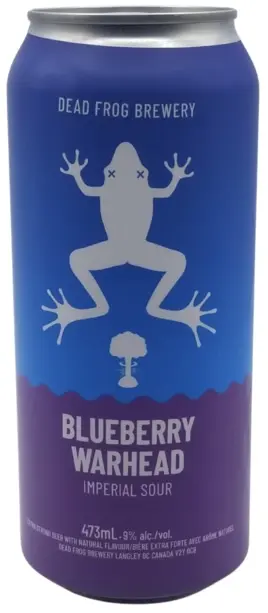 Dead Frog Brewery Blueberry Warhead