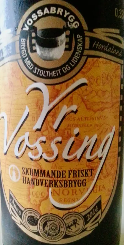 Handverksbryggeriet Vossabrygg Yr Vossing