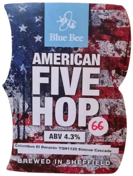 Blue Bee Brewery American Five Hop Version 66